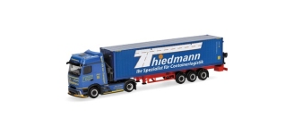 Herpa 319782 - H0 - Mercedes-Benz Container-Seitenlader Actros L Thiedmann